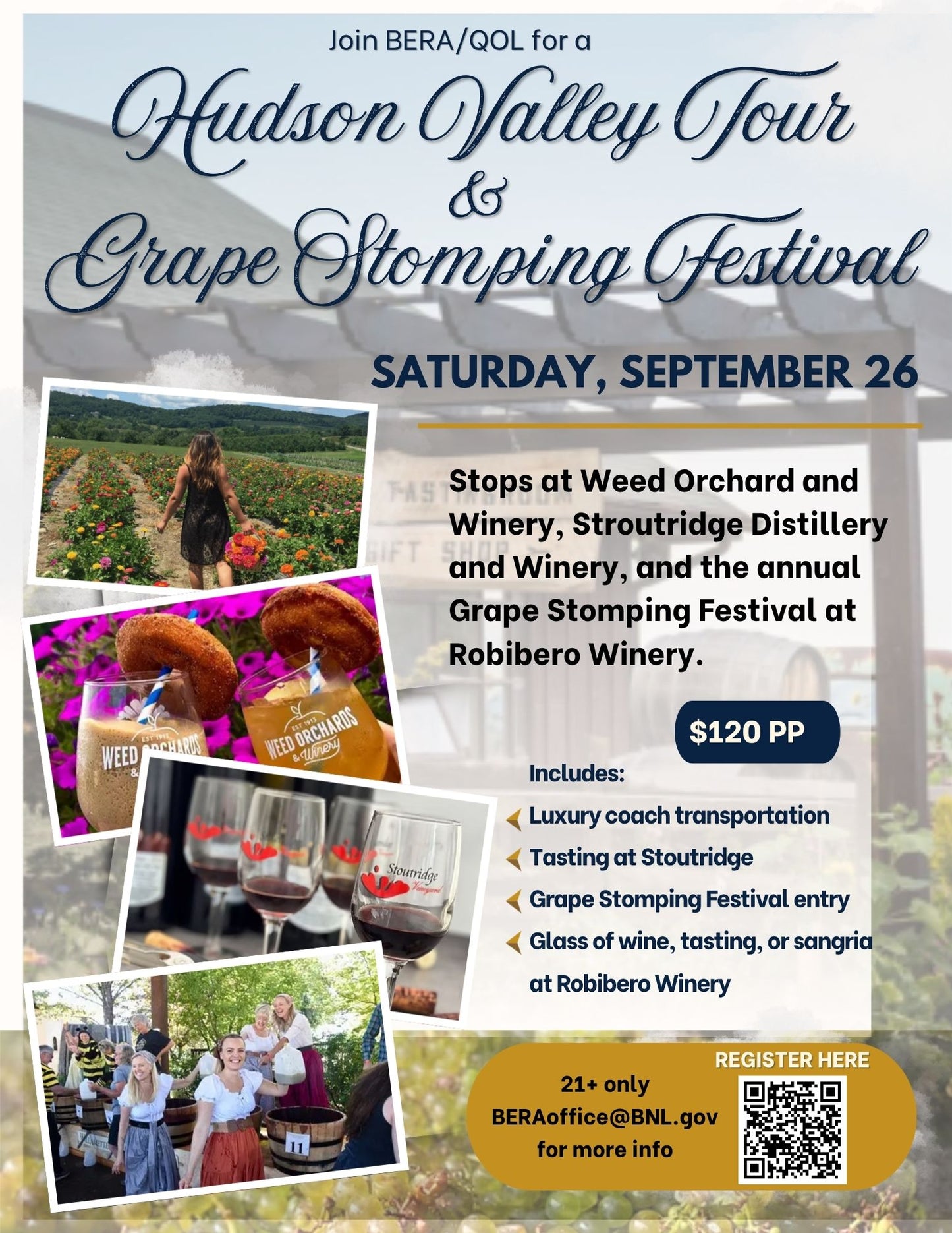 Hudson Valley Tour and Grape Stomping Festival
