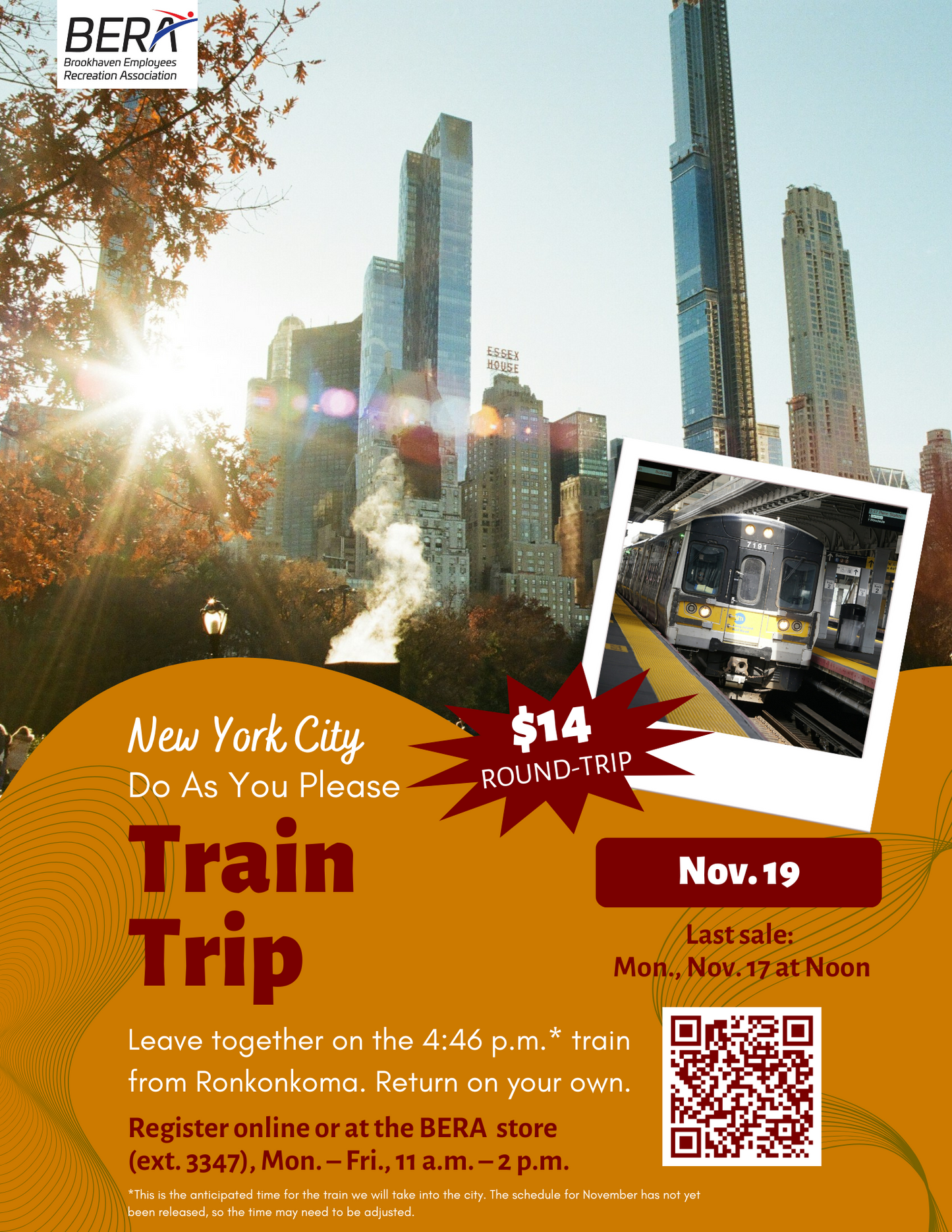 November Do As You Please Trip