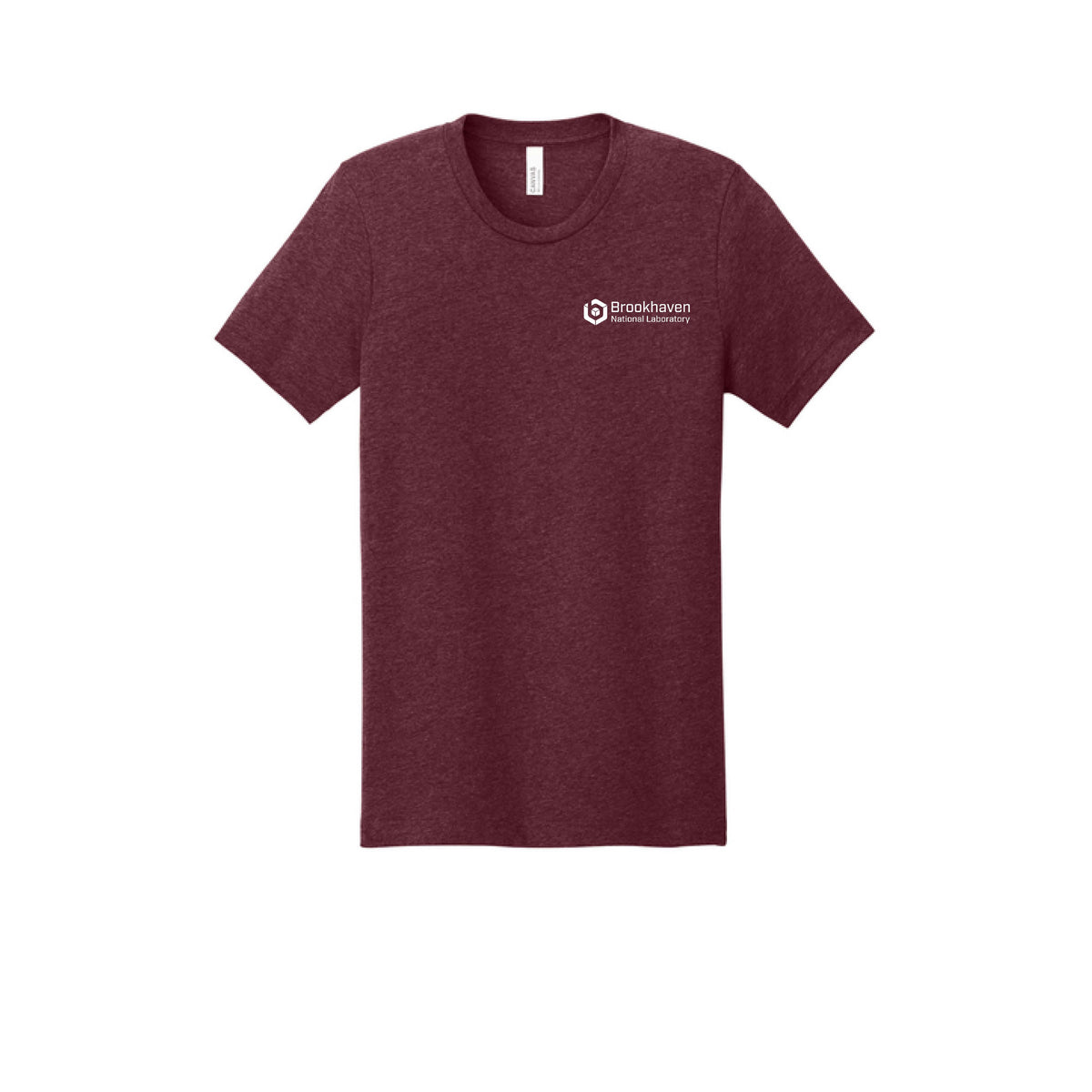 Bella + Canvas Heather Maroon Short Sleeve Shirt