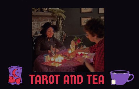 Tarot and Tea on Thursday, February 26th at 5:30pm