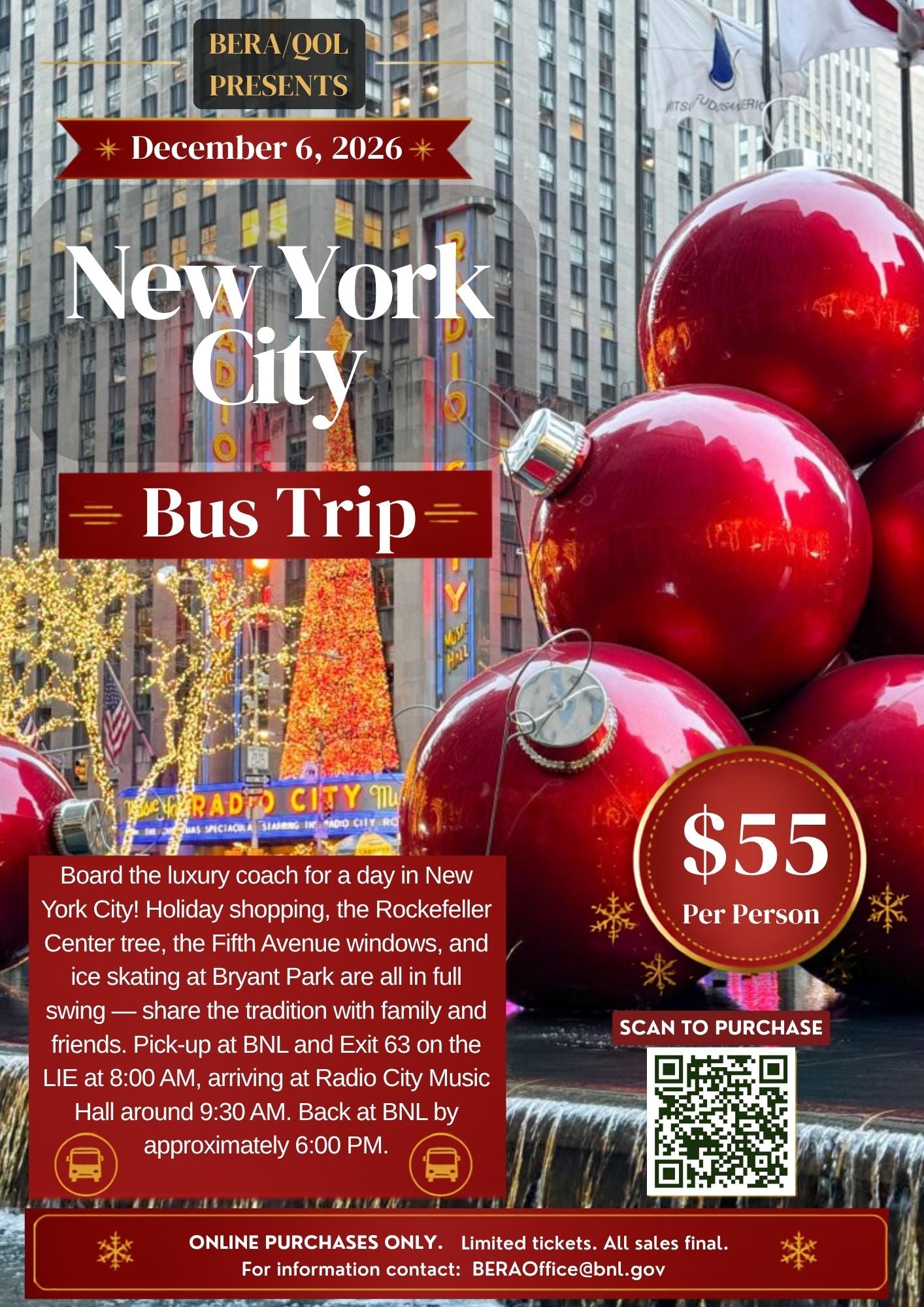 Do As You Please Coach Bus to NYC