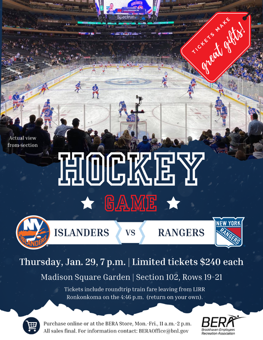 Islanders VS Rangers at MSG