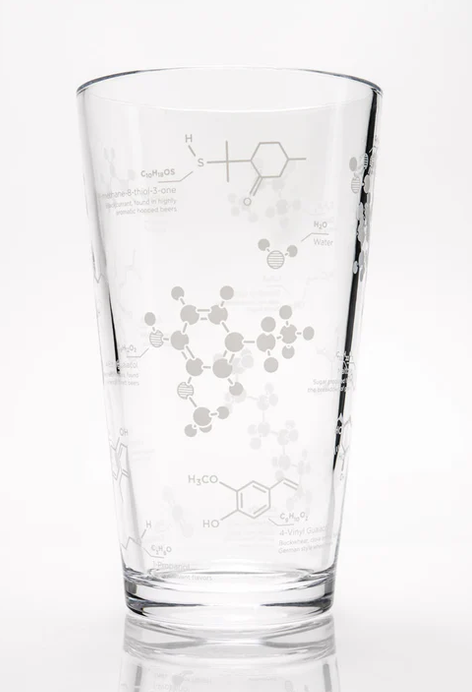 Chemistry Pint Glass - 16 oz
