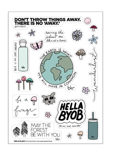 Vinyl Sticker Sheet