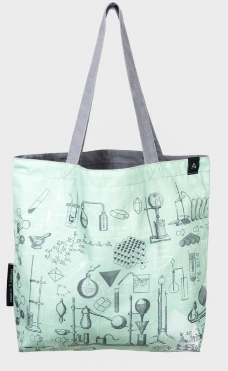 Chemistry Lab Canvas Tote