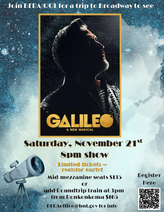 Galileo: A New Musical – Broadway Trip