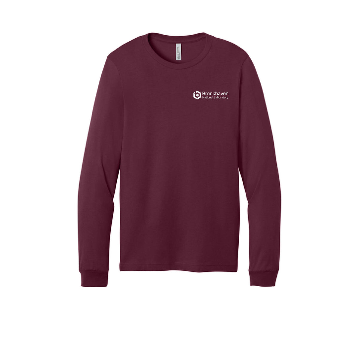 Bella + Canvas Unisex Jersey Long Sleeve Tee - Maroon