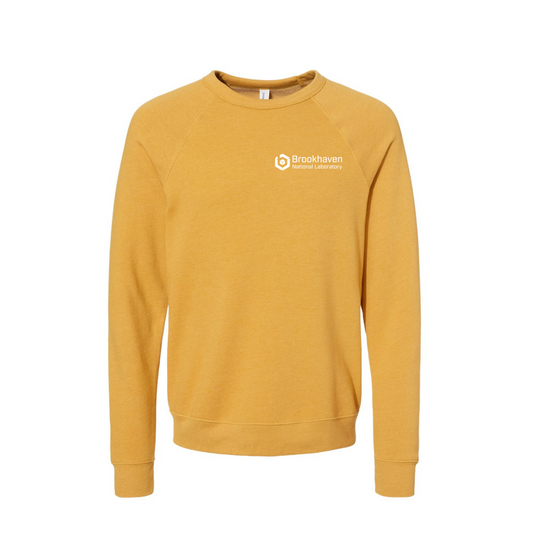 Bella + Canvas Solid Sponge Fleece Raglan Crewneck