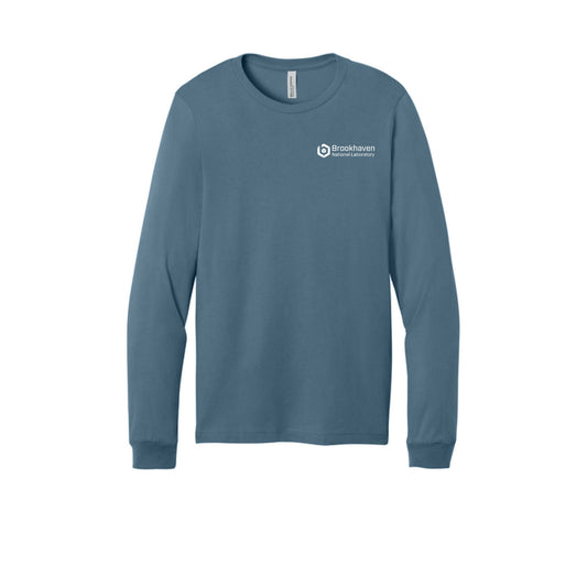 Bella + Canvas Unisex Jersey Long Sleeve Tee - Steel Blue