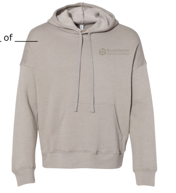 Bella + Canvas Hoodie Stone