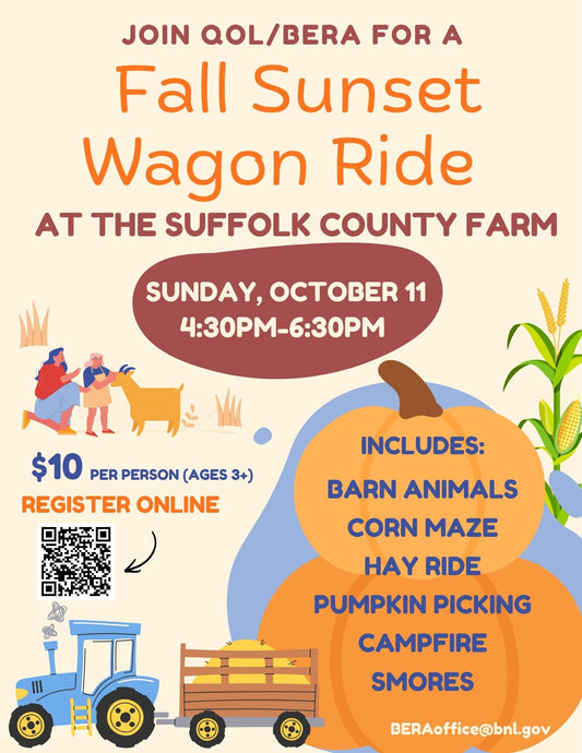 Fall Sunset Wagon Ride at the Suffolk County Farm