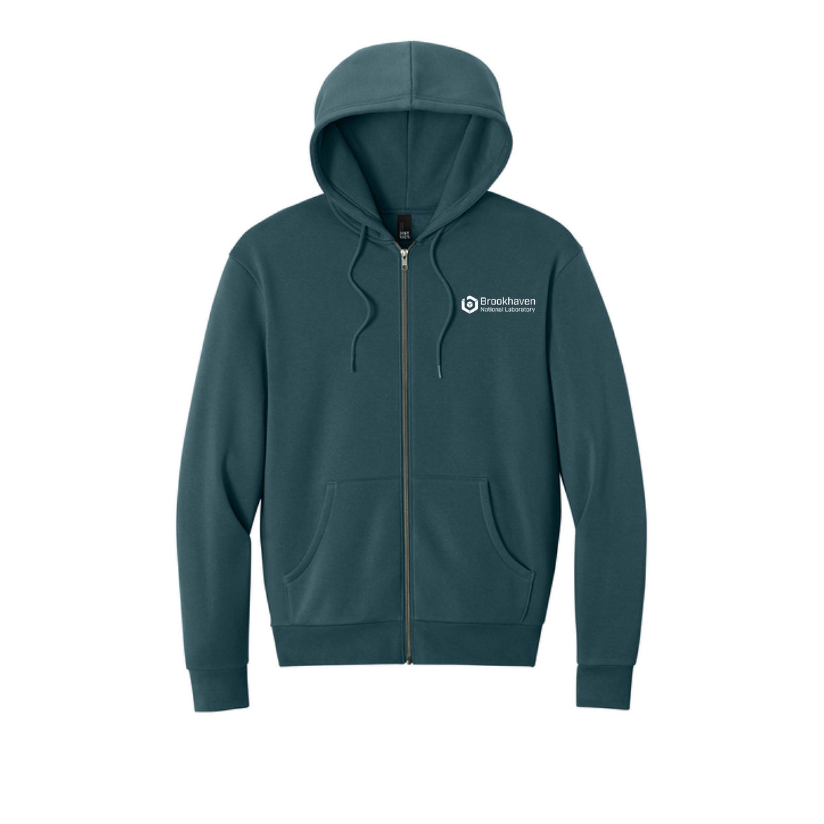 District MelloFleece Full-Zip Hoodie - Deep Cyan